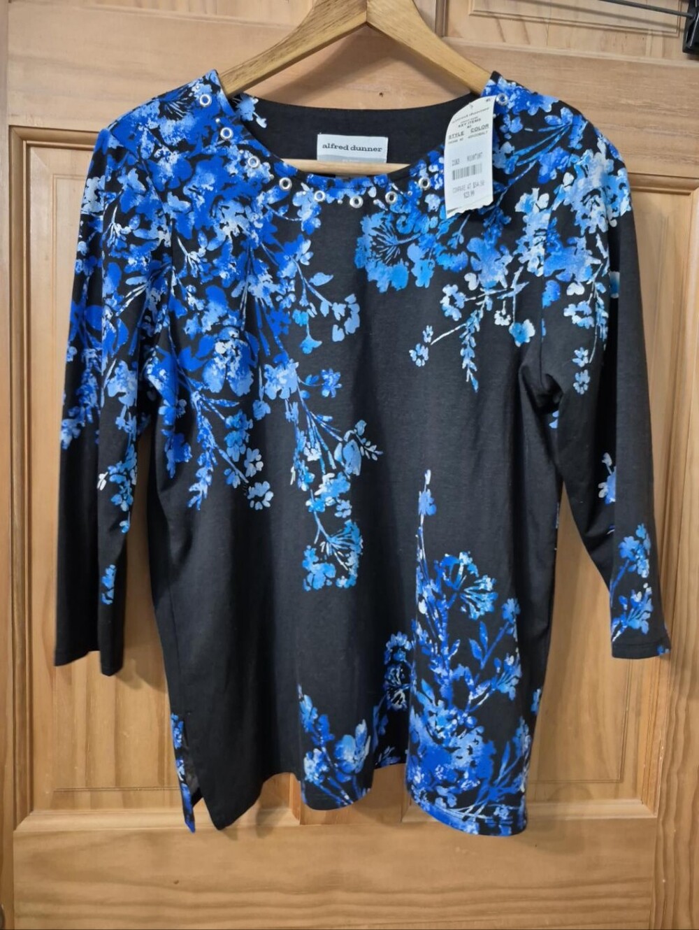 Alfred Dunner Petite Small NWT Floral Top